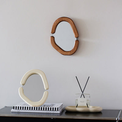Retro Handmade Wooden Mirror - HGHOM