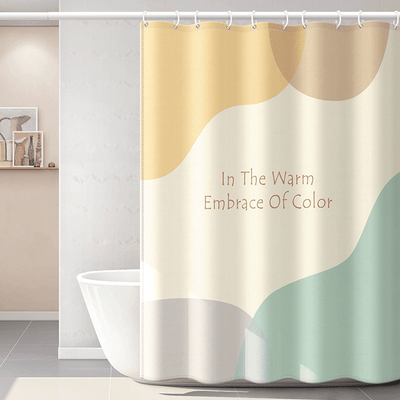 Modern Simple Waterproof Shower Curtain - HGHOM