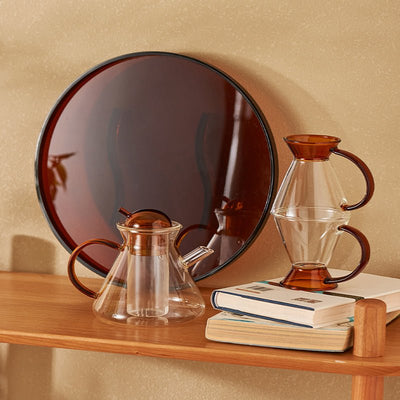 Vintage Glass Teapot Set - HGHOM