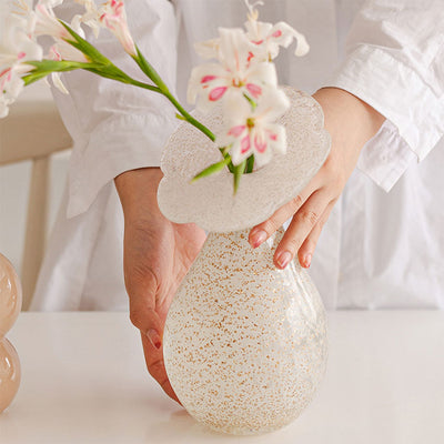 Creative Slanted Mouth Glass Vase - HGHOM