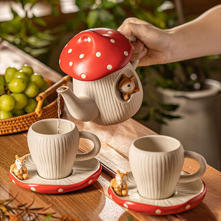 Mushroom, Tea Pot