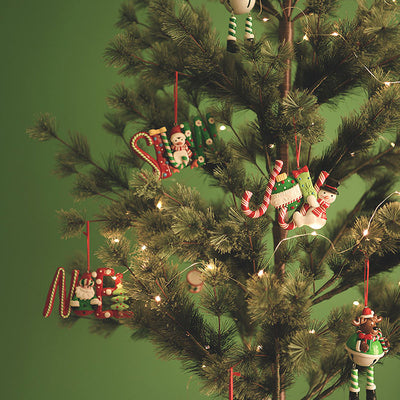 PVC Christmas Tree Decoration Small Pendant - HGHOM