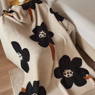 Sunflower Multifunctional Knitted Blanket - HGHOM