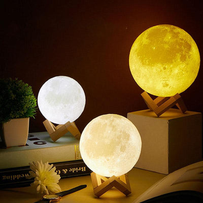 3d Moon Light Lamp - HGHOM