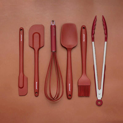 Pure Style Baking Tool Set HGHOM Red 