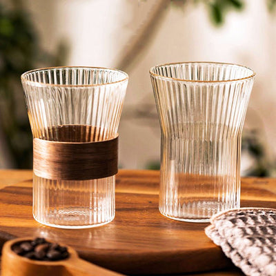 Bamboo Corset Glass Cup - HGHOM