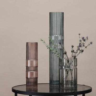 Bamboo Glass Vase - HGHOM