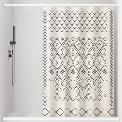 Bohemian Waterproof Shower Curtain - HGHOM
