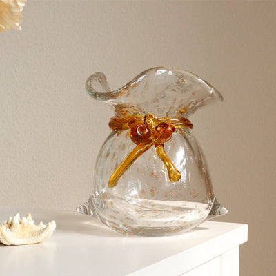 Bow-knot Glass Vase - HGHOM