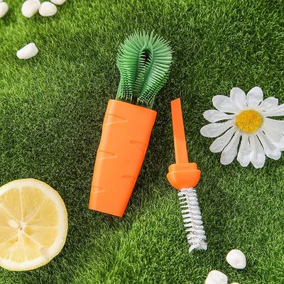Carrot Three-in-one Cup Brush - HGHOM