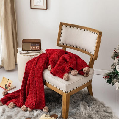 Christmas Wool Cashmere Blankets - 4 Colors - HGHOM