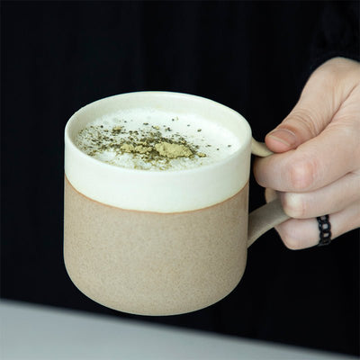 Coarse Pottery Coffee Cup - HGHOM