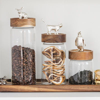 Cute Animal Glass Storage Jar - HGHOM