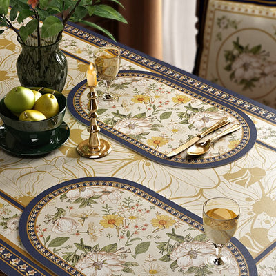 Floral Oval Placemat - HGHOM