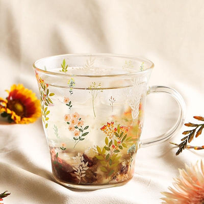 Flower Glass Cup - HGHOM