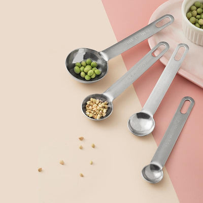 Four-piece Stainless Steel Measuring Spoon - HGHOM