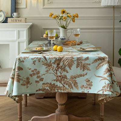 Fresh Forest Jacquard Tablecloth - HGHOM