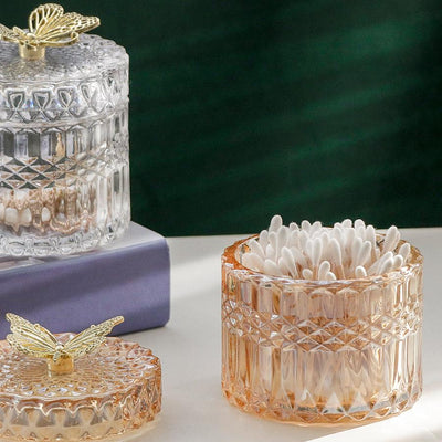 Glass Jewelry Storage Jar - HGHOM