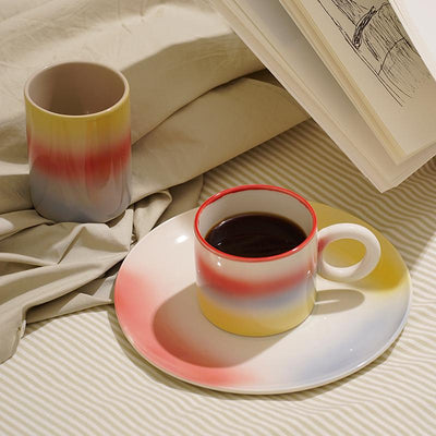 Gradient Rainbow Teacup Set - HGHOM
