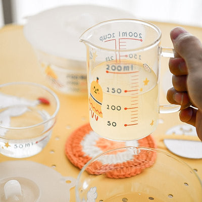 Heatproof Measuring Cup Oatmeal Breakfast Cups - HGHOM