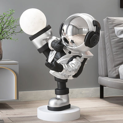 Kung Fu Astronaut Floor Lamp Ornament - HGHOM