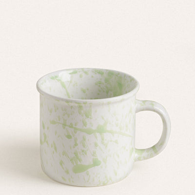 Light Green Splattered Mug - HGHOM