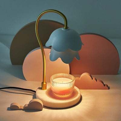 Marble Melting Wax Lamp - HGHOM