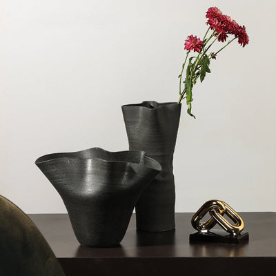 Modern Minimalist Ceramic Vase - HGHOM