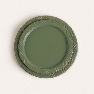 Morandi Textured Dinner Plate - HGHOM