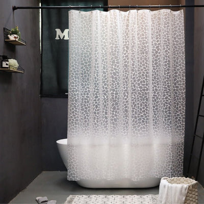Pebble Waterproof Shower Curtain - HGHOM