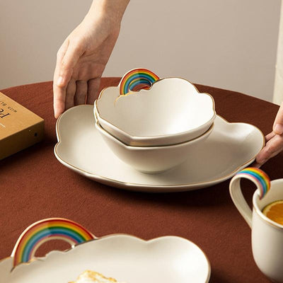 "Rainbow in the Cloud" ceramic set - HGHOM