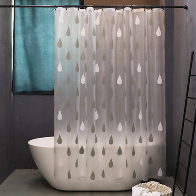Raindrop Waterproof Shower Curtain - HGHOM