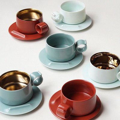 Ring Coffee Cup and Saucer - HGHOM