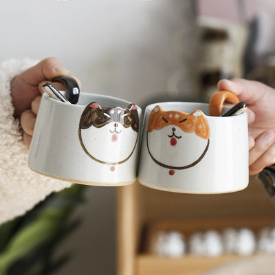 Shiba Inu Ceramic Couple Pair Cup - HGHOM