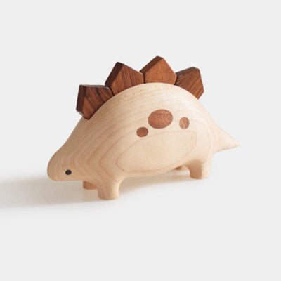Stegosaurus Solid Wood Fruit Fork - HGHOM