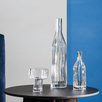 Transparent Glass Vase - HGHOM