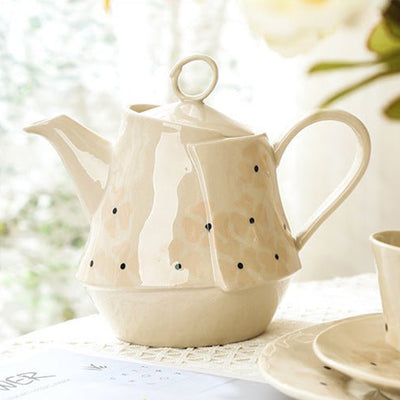Underglaze Hand-kneaded Teapot - HGHOM