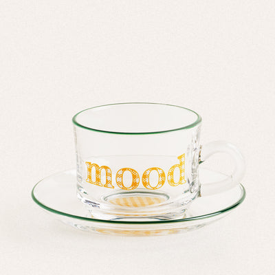 Vintage Glass Coffee Cup - HGHOM