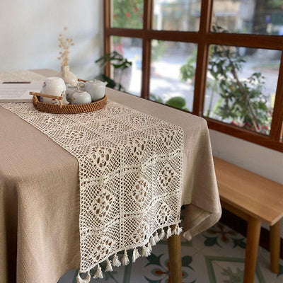 Woven Hollow Table Runner - HGHOM