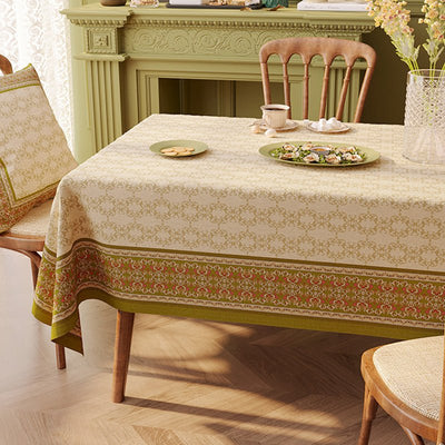Yarn-dyed Herringbone Tablecloth - HGHOM